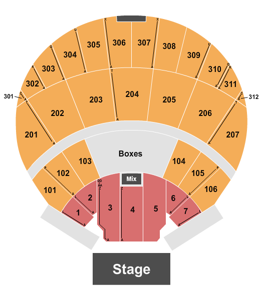 Coca-Cola Amphitheater Matt Rife Seating Chart